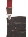 BERKELEY CHEFS BIB APRON: INDIGO DENIM BERKELEY CHEFS BIB APRON: INDIGO DENIM