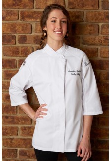 VERONA V-SERIES WOMENS CHEF COAT VERONA V-SERIES WOMENS CHEF COAT
